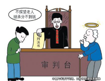 不探望不照顧不盡孝 “三不”子女被判少分遺產(chǎn)