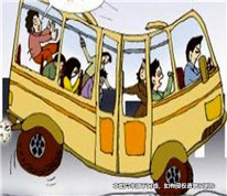 公交車急剎車導致老人摔傷，公交車公司負七成責任