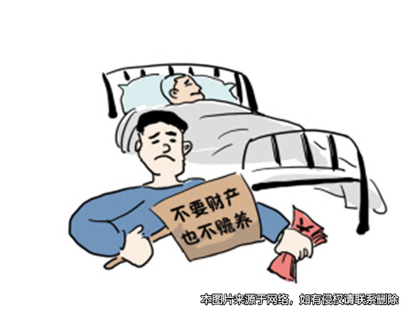 親生兒子不贍養父親而和繼母爭奪遺產，被法院判決不能繼承